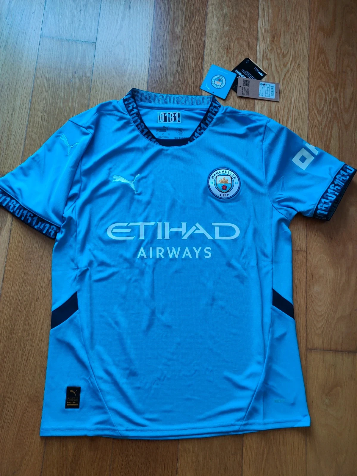 Men football shirt Puma original Manchester City 2024-25 home new Premier